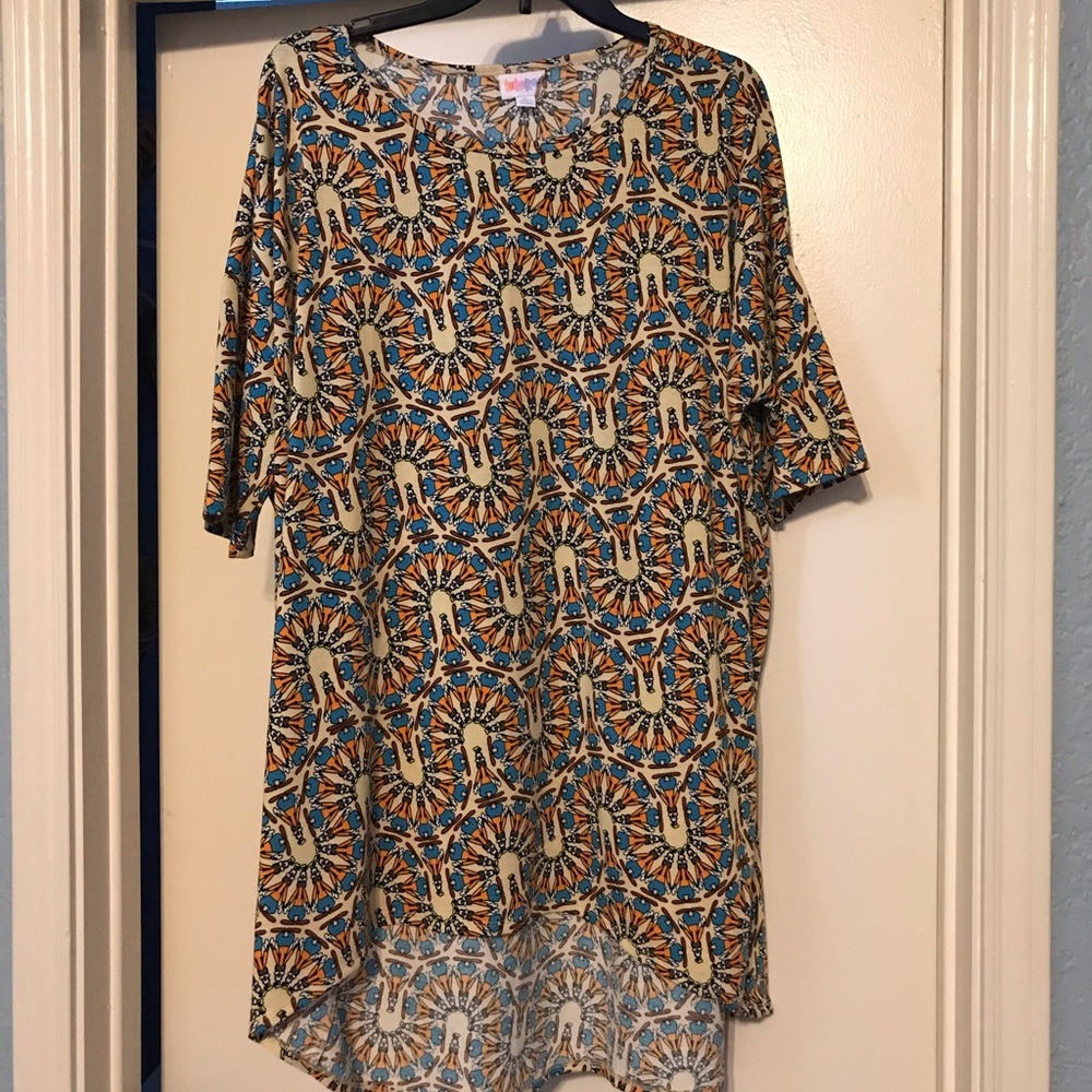 Lularoe Irma High Low Tunic XL Disney Goofy